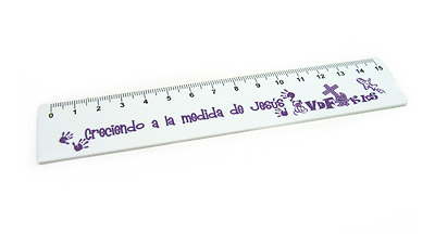 (Art. RG404) Regla de 15cm. x 30mm.