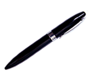 (Art. P010) Bol�grafo Pen Drive metalizado Negro capacidad desde 1GB