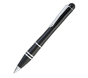 (Art. BP163) Bol�grafo CEO Cuerpo Met�lico Esmaltado Negro, Detalles Plateados. Tinta Negra.