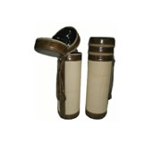 (Art. CB136) Caja estuche en cuero eco beige