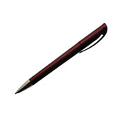 (Art. GP10802) Boligrafo medio giro puntera color metalizado