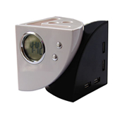 (Art. HUB622) Portal�piz Multipuerto con Reloj