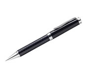 (Art. J408) Bol�grafo met�lico negro medio giro