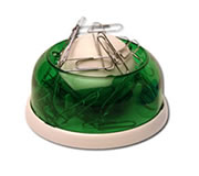 (Art. J901) Porta clips circular con base anti deslisante