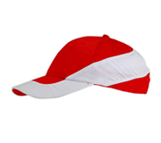 (Art. K256) Gorro de gabardina 2 COLORES 8 paneles y cierre velcro