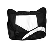 (Art. K381 Nacional) Malet�n Hard Blanco y Negro