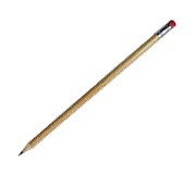 L�piz Grafito redondo natural con goma Faber Castell
