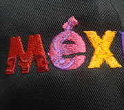Bordado sobre Gorra logo Mexico