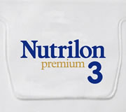Salva traje impreso logo Nutrilon