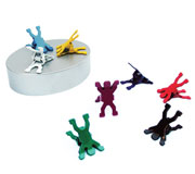 (Art. T206) Set con clip magnetico plata